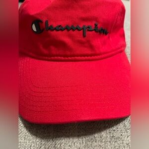 Red Champion Hat